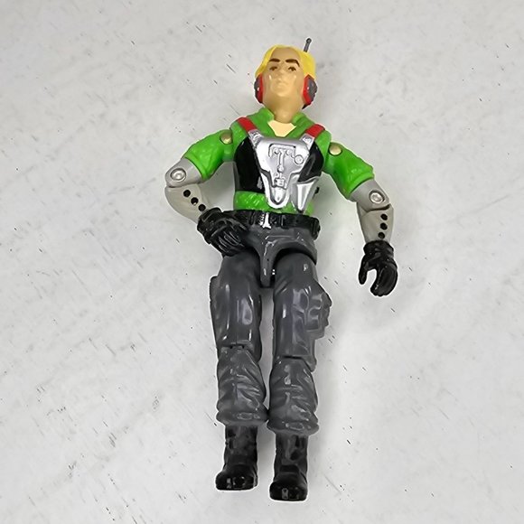 Vintage Hasbro 1987 GI Joe Arah Psyche-Out Antenna Figure 3.75" - Picture 2 of 7